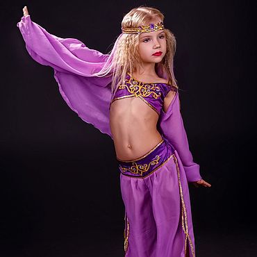 Детский восточный костюм для танца живота Мод 08-19 (34)