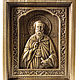 Carved icon 'Maxim the Confessor', solid ash, Icons, Orekhovo-Zuyevo,  Фото №1