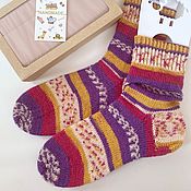Аксессуары handmade. Livemaster - original item Socks for mood and as a gift.. Handmade.
