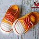 Knitted baby booties Sneakers Shoes low, Babys bootees, Krasnodar,  Фото №1