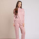 Pink Tracksuit. Tracksuits. SHAPAR - knitting clothes. Online shopping on My Livemaster.  Фото №2