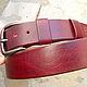 Men's belt,leather,for jeans. Straps. Marik Leather Craft. Online shopping on My Livemaster.  Фото №2