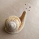 The snail is made of whale bones. Plump, Model, Nakhabino,  Фото №1