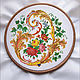 Reconstruction of the old scheme of embroidery 'Curl' PDF. Patterns for embroidery. biserinkaa. Online shopping on My Livemaster.  Фото №2
