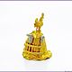 Souvenir bell z10966. Bells. zlatiks2. Online shopping on My Livemaster.  Фото №2