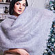 Light grey down shawl. Shawls1. Dom-puha (dom-puha). My Livemaster. Фото №5