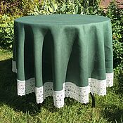Для дома и интерьера handmade. Livemaster - original item TABLECLOTHS: Linen tablecloth 