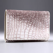 Сумки и аксессуары handmade. Livemaster - original item Women`s wallet made of genuine crocodile leather IM: A0216W5. Handmade.