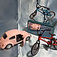 Фольксваген жук модель масштабная литая велосипед. Игрушки. Кинусайга. Ярмарка Мастеров.  Фото №5