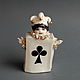 'Aces ' Porcelain figurines-bells. Figurines. Mila. My Livemaster. Фото №10