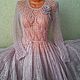 Openwork dress 'Dreams come true' handmade. Dresses. hand knitting from Galina Akhmedova. My Livemaster. Фото №5