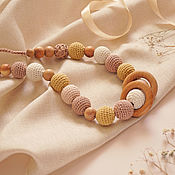 Одежда handmade. Livemaster - original item Juniper beads, slingobuses, a gift for mom. Handmade.