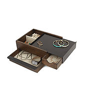 Для дома и интерьера handmade. Livemaster - original item Stowit jewelry box black-walnut. Handmade.