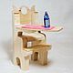 High chair for dolls, Doll furniture, Moscow,  Фото №1