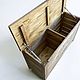 Laundry basket in the bathroom made of solid elm. Pedestals. uloft. My Livemaster. Фото №6