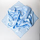 Batik silk scarf 'Tender peonies' (blue)'. Shawls1. Silk mood(batik). Online shopping on My Livemaster.  Фото №2