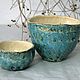 Set 2 bowls of Rustic Blue, Bowls, Moscow,  Фото №1