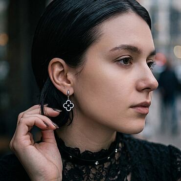 Серьги готика. . Украшения ручной работы - Ярмарка Мастеров Украшения ручной работы. Ярмарка Мастеров - ручная работа Серьги готика. Handmade.
