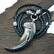Bear Claw Amulet Pendant 'Reptile Skin'. Pendants. Urbanstyle. Online shopping on My Livemaster.  Фото №2