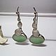 Order Jade earrings ' Apple orchard'. Interslesar  Dmitry Kosoplechev. Livemaster. . Earrings Фото №3