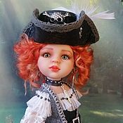 Куклы и игрушки handmade. Livemaster - original item OOAC Paola Reina. Little pirate Jeanne.. Handmade.