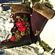 Order Boots Boots with lace-up 'Boots Russian'. wool gifts. Livemaster. . Boots Фото №3