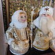 interior doll: grandfather frost and snow maiden. Interior doll. With smile. Online shopping on My Livemaster.  Фото №2