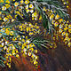 Mimosa painting, still Life Mimosa, oil on canvas, 30 x 40. Pictures. Valeria. My Livemaster. Фото №4