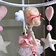 Мобиль на кроватку "балерина" для девочки. Мобили на кроватку. Baby_dreams_arm. Ярмарка Мастеров.  Фото №4