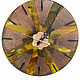 Часы настенные Солнце. Часы классические. Nature Wood. Интернет-магазин Ярмарка Мастеров.  Фото №2