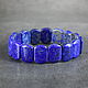 Natural Blue Lapis Lazuli Bracelet. Bead bracelet. naturalkavni. Online shopping on My Livemaster.  Фото №2