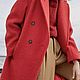 Пальтовая Max Mara в оттенке лосося. Ткани. Итальянские ткани Gontess. Ярмарка Мастеров.  Фото №4