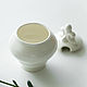 Order Sugar bowl 'Scallop', handmade ceramics. JaneCeramics. Livemaster. . Sugar Bowls Фото №3