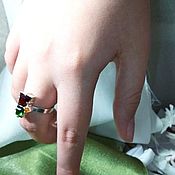 Украшения handmade. Livemaster - original item Ring of Tit stones. Handmade.