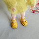 Заказать Sandals for doll ob11 color - bright yellow18mm. Olga Safonova. Ярмарка Мастеров. . Clothes for dolls Фото №3