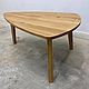 Coffee table made of oak LS-2 600h900 mm. Tables. aleksej-ixw. My Livemaster. Фото №4