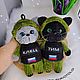 Вязаный военный талисман СВО котик. Амигуруми куклы и игрушки. Оля. Ярмарка Мастеров.  Фото №4