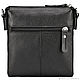 Leather handbag 'woody' (black). Crossbody bag. Russian leather Guild. My Livemaster. Фото №5