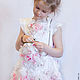 Order Felted dress for girls 'Pink vintage'. Nataly Kara - одежда из тонкого войлока. Livemaster. . Childrens Dress Фото №3