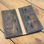 Сумки и аксессуары handmade. Livemaster - original item Leather wallet Longer 