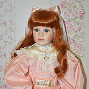 Винтаж: Коллекционная фарфоровая кукла
