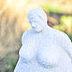 Order Ideal forms No. №6 statuette of a woman made of concrete. Decor concrete Azov Garden. Livemaster. . Garden figures Фото №3