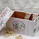 Box-box for storing the Tenderness of a rose. Storage Box. Studio Villa-Oliva. Online shopping on My Livemaster.  Фото №2