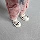 Sandals for doll ob11 color - white 18mm. Clothes for dolls. Olga Safonova. Интернет-магазин Ярмарка Мастеров.  Фото №2