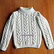 Order Set ' Frosty patterns ' made of merino. Galina-Malina (galina-malina). Livemaster. . Baby Clothing Sets Фото №3