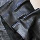 Order Python skin, soft dressing, black color!. SHOES&BAGS. Livemaster. . Leather Фото №3
