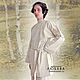 Order Linen shirt for men, boys "Lev Tolstoy", Slavic style. Irina. Livemaster. . People\\\'s shirts Фото №3