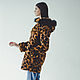 Rabbit fur leopard style jacket hood. Fur Coats. Forestfox. Family Fur Atelier. Online shopping on My Livemaster.  Фото №2