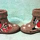 Валеночки для улицы "Зимняя песня". Обувь. МАРИАНЖ (marianzh). Ярмарка Мастеров.  Фото №4