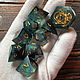 Кубики ручной работы, дайсы для ДНД DnD, pathfinder, нри «Тайна». Фишки и кости. Juisas-jewel. Ярмарка Мастеров.  Фото №4